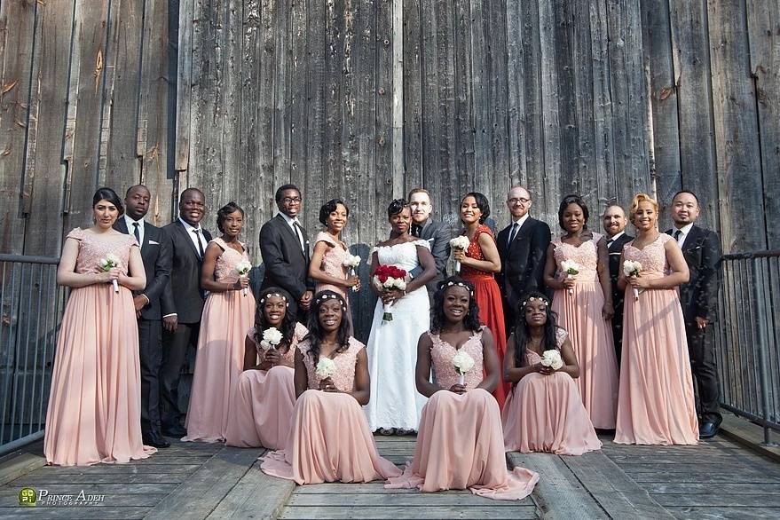 Beautiful Wedding Party