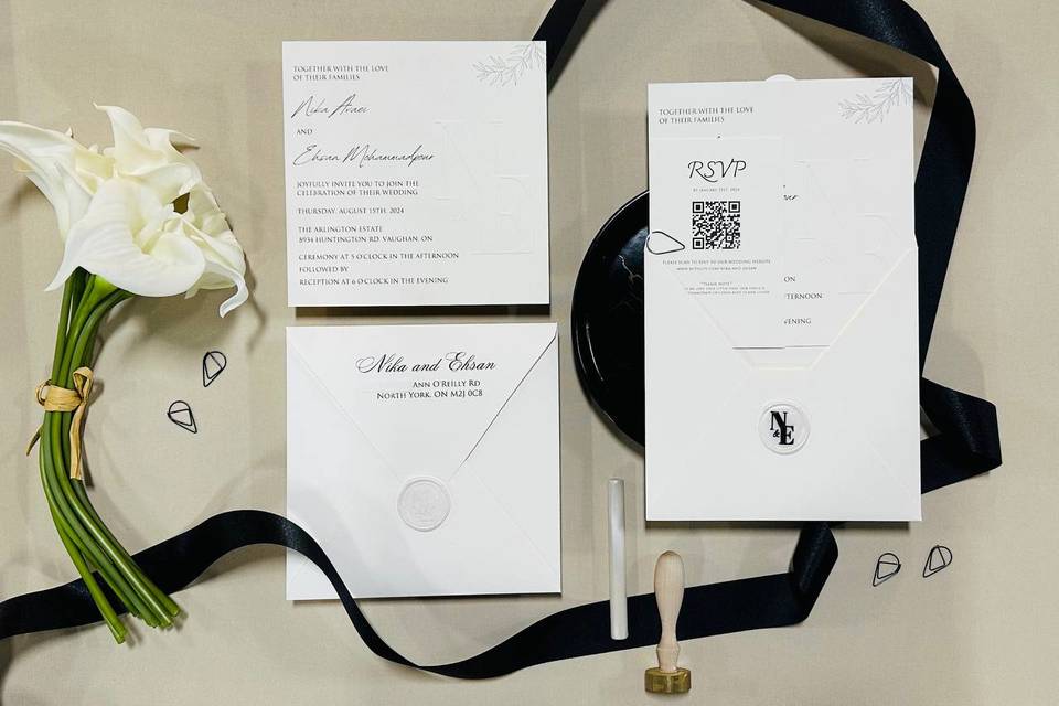 Ivory Square Invites