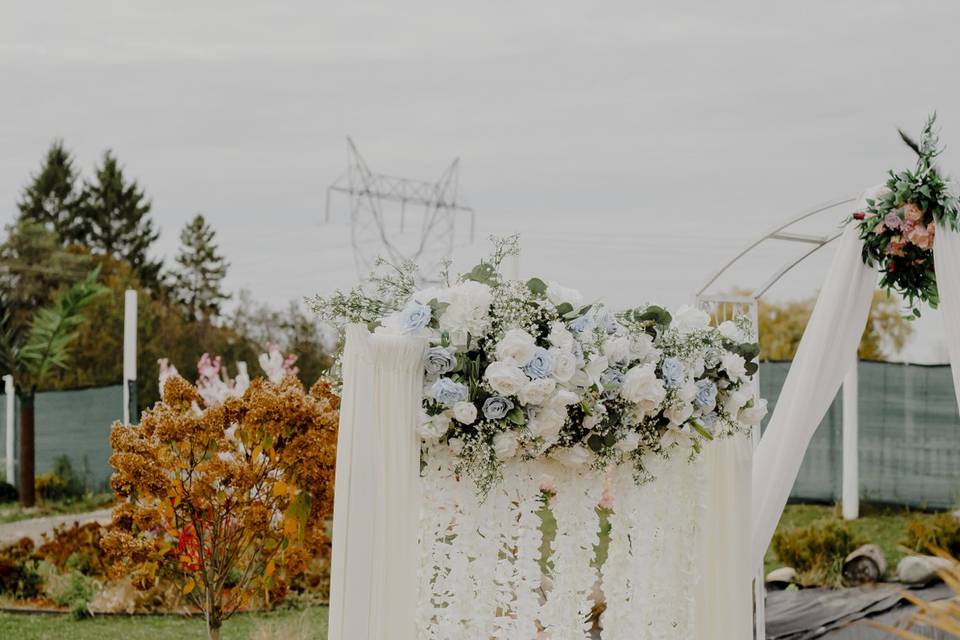 Outdoor ceremony