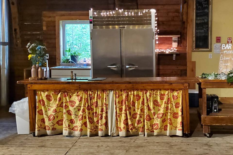 Bar set up