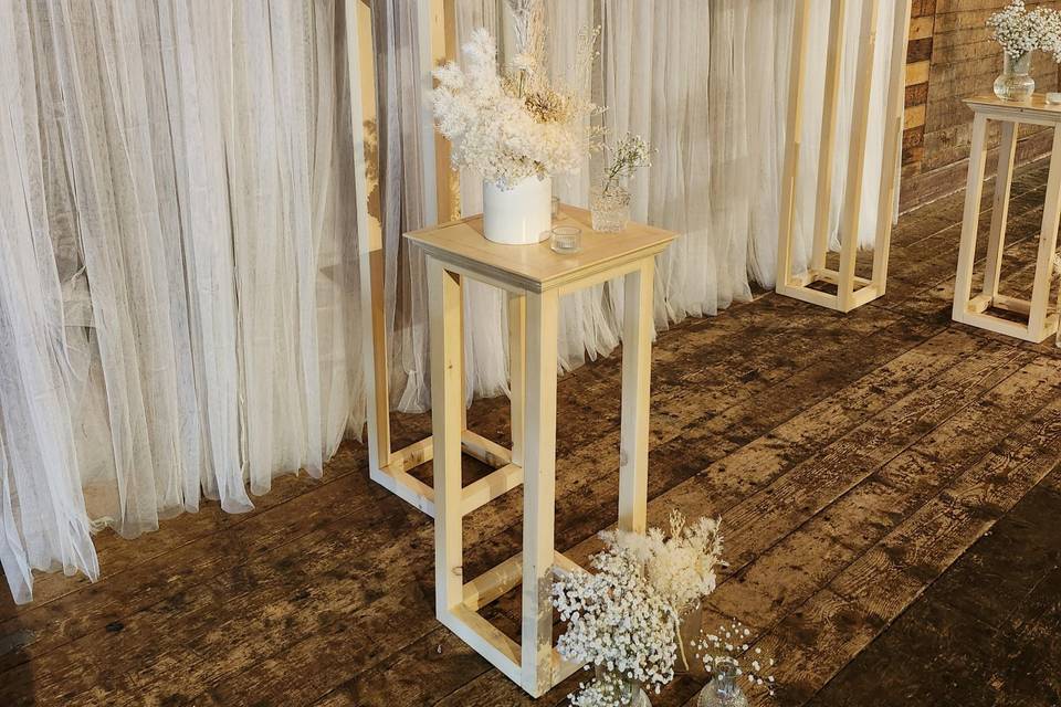 Ceremony decor