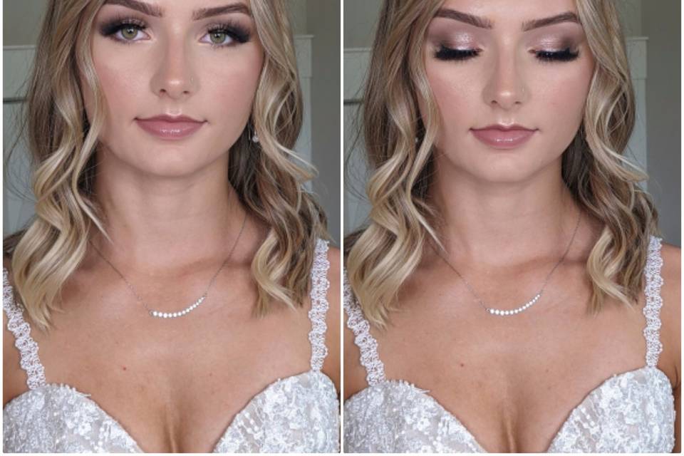 Wedding day look