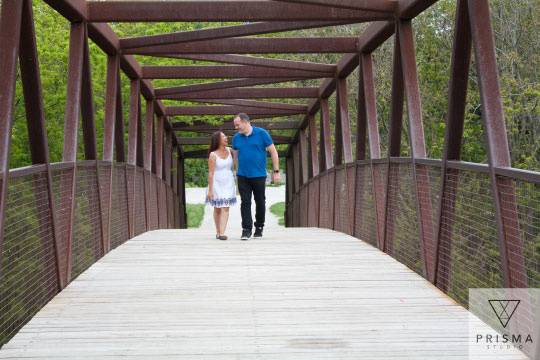 Engagement bridge walk