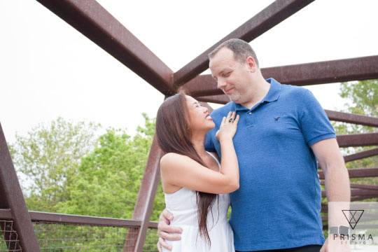 Engagement bridge frame