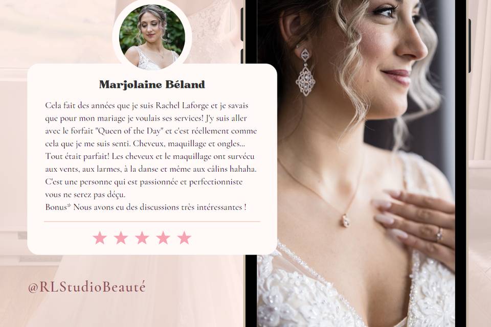 Reviews de Marjolaine