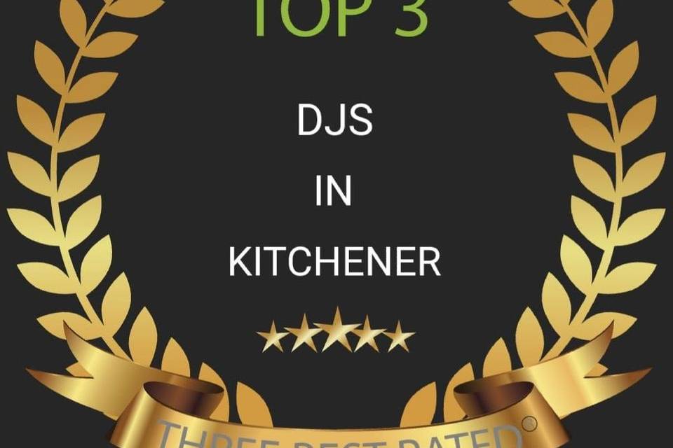 2020 top 3 DJs in Kitchener