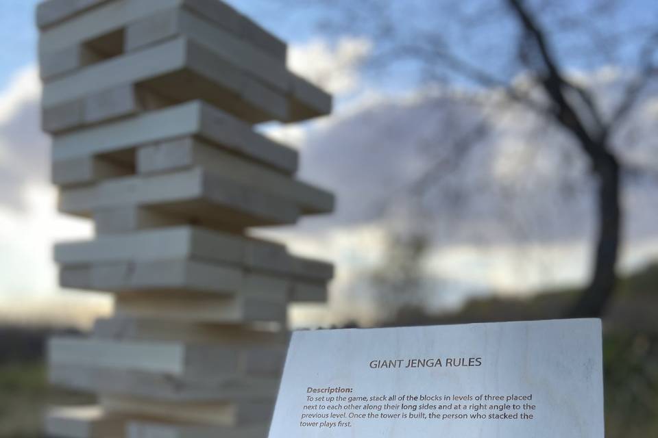 Giant Jenga