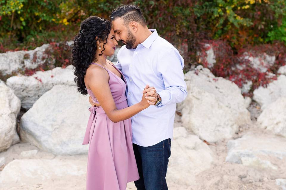 Toronto Beach Engagement