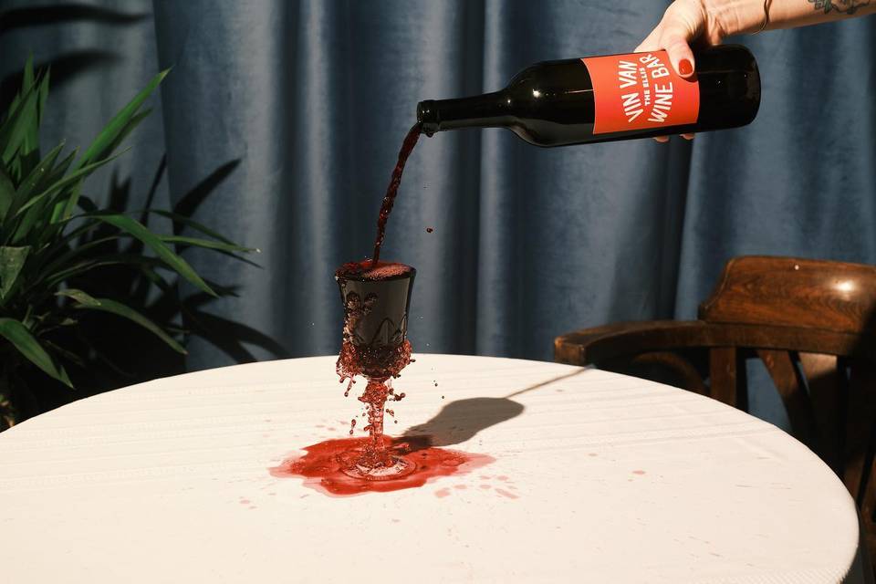 Pouring wine