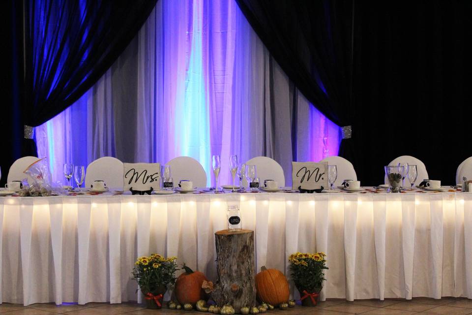 Head table