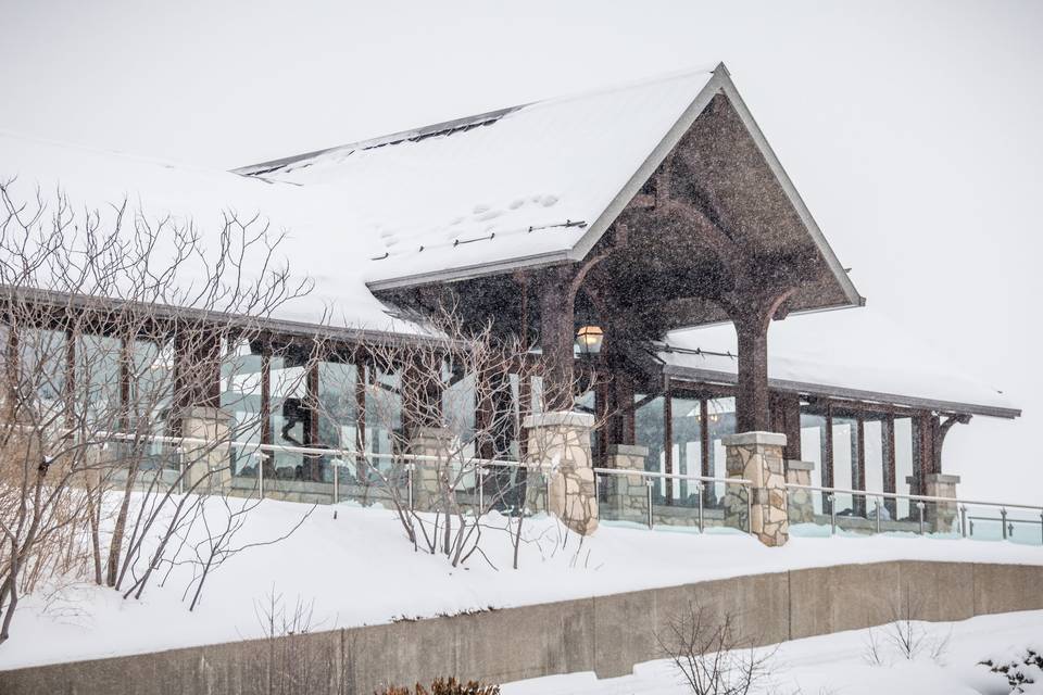 Pavilion in Winter