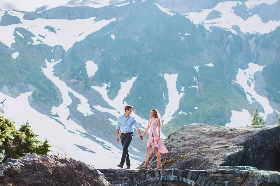 Mountain engagement session