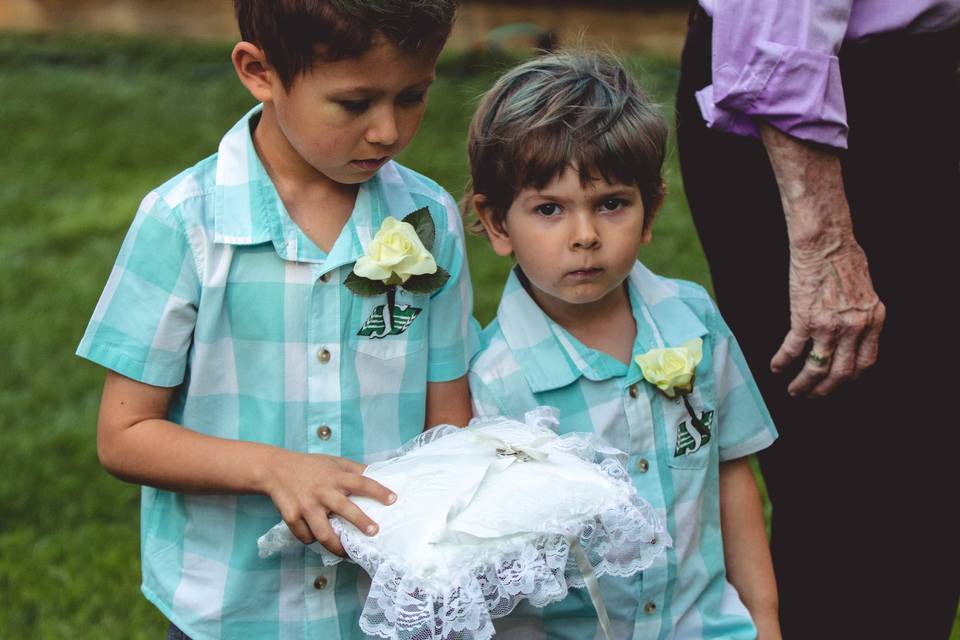 Ring bearers!