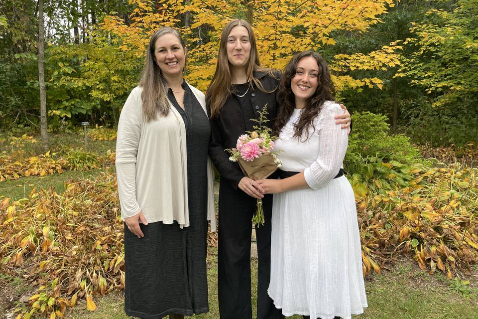 Lovely autumn elopement