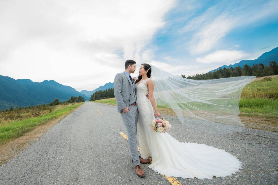 Couples Photos at Pitt Lake