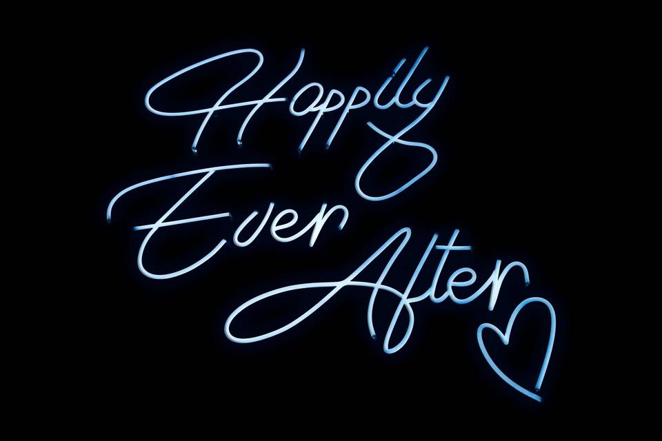 Happily Ever After - Neon Sign