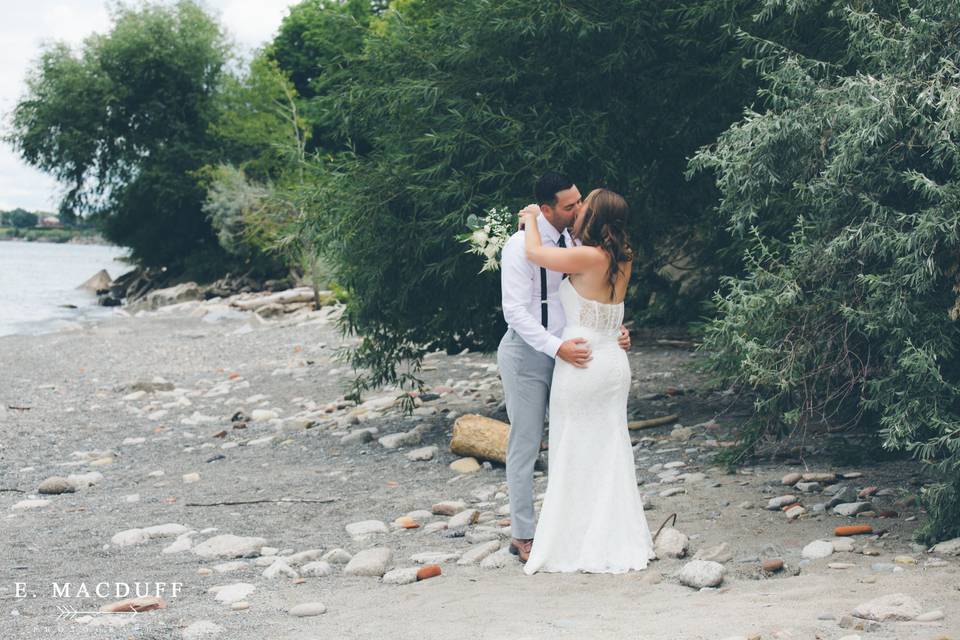 First look on the beach