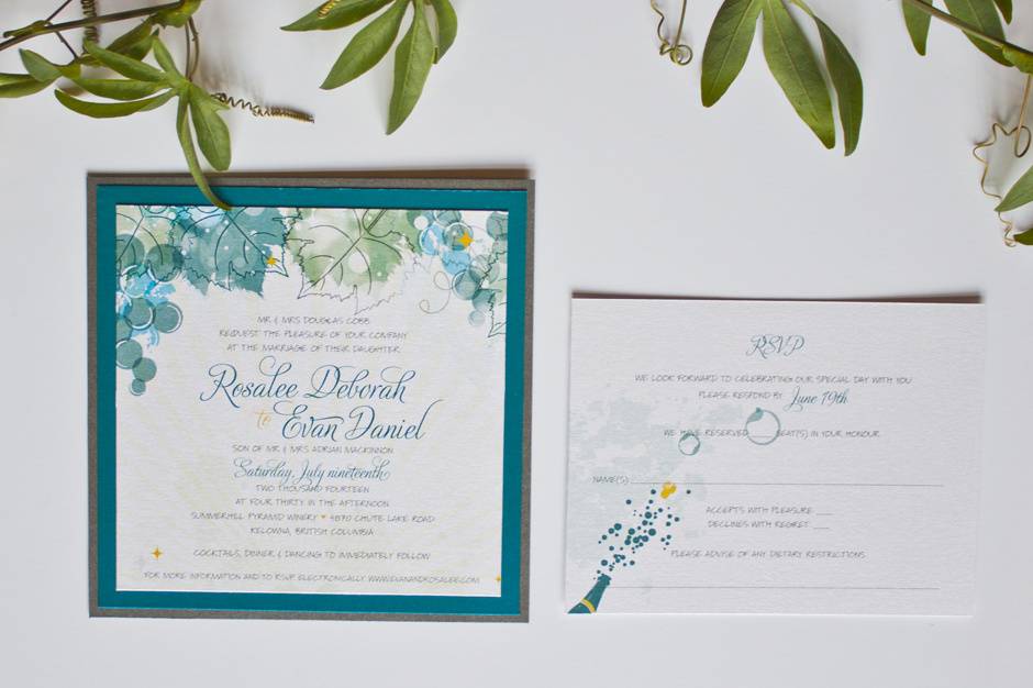 Calgary wedding invitations