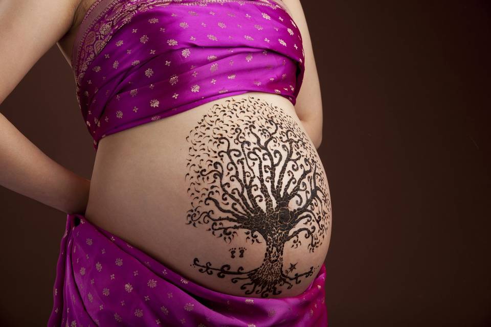 Belly Blessing Henna