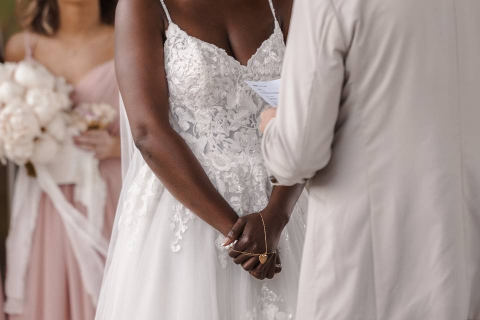 Candid of the Bride