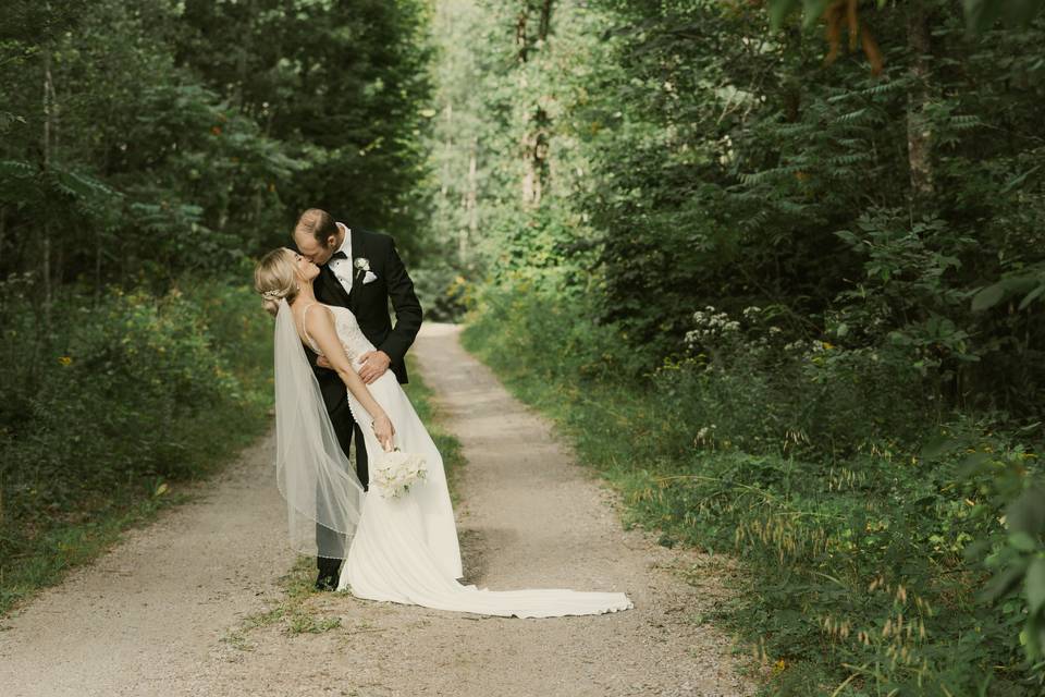 Quebec country wedding