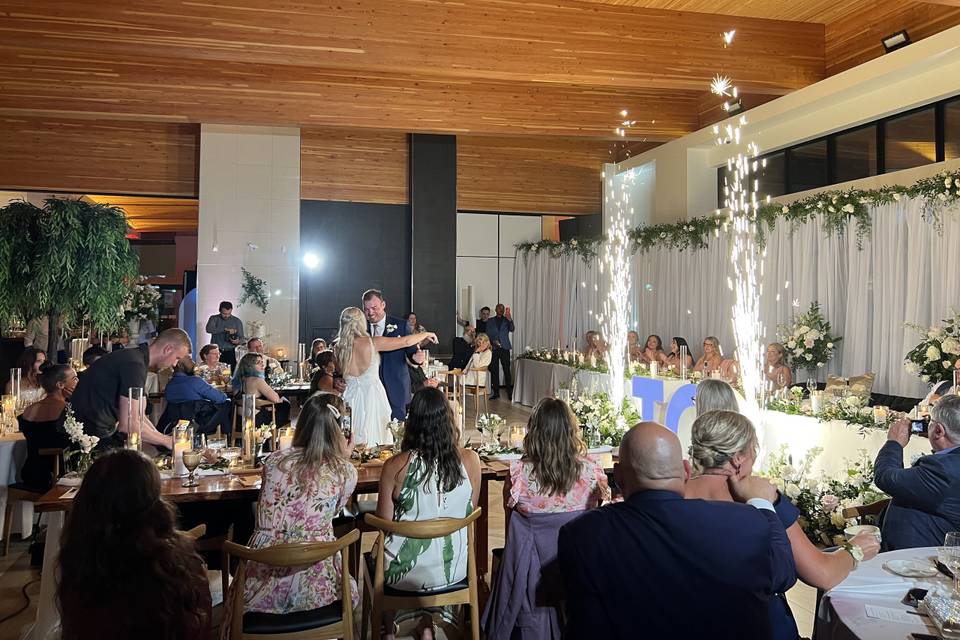 Sparkler First Dance