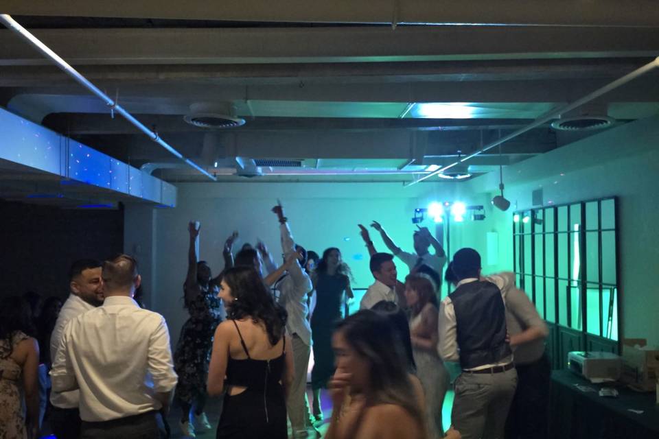 Dancing Under Green Lights