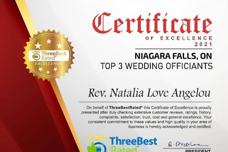 Reverend Natalia Love Angelou