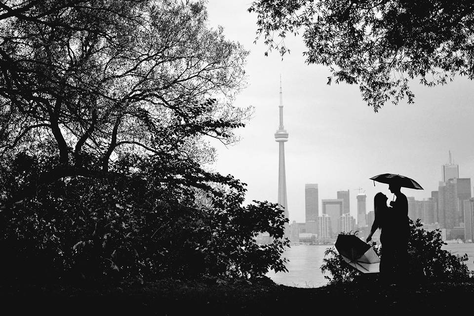 Toronto Island engagement