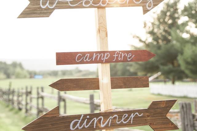 Wedding signage