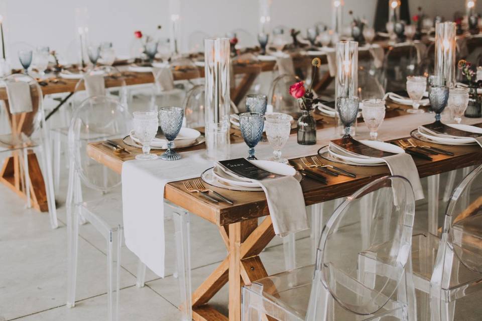 Reception setup