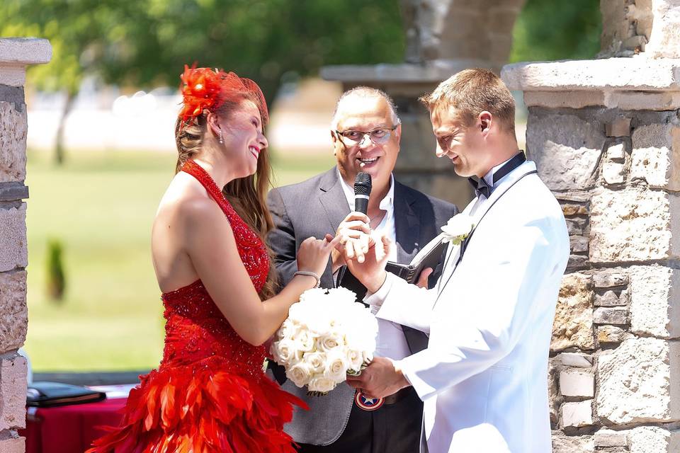 Canada Day Wedding