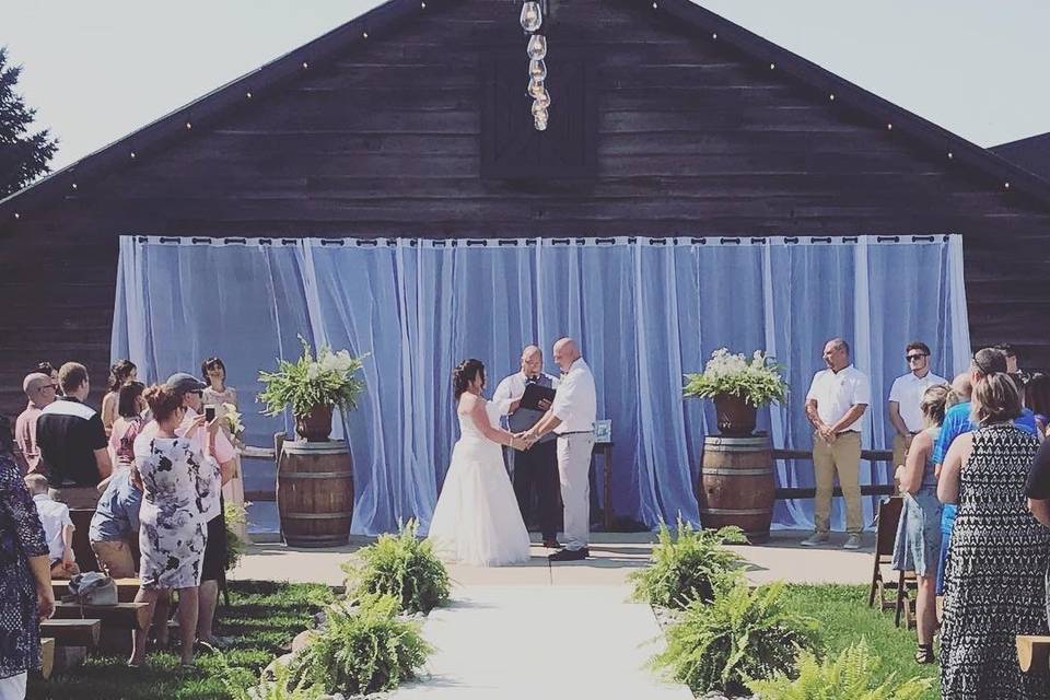 Canada Day Wedding