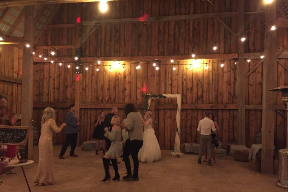 Jordan & Evan's farm wedding