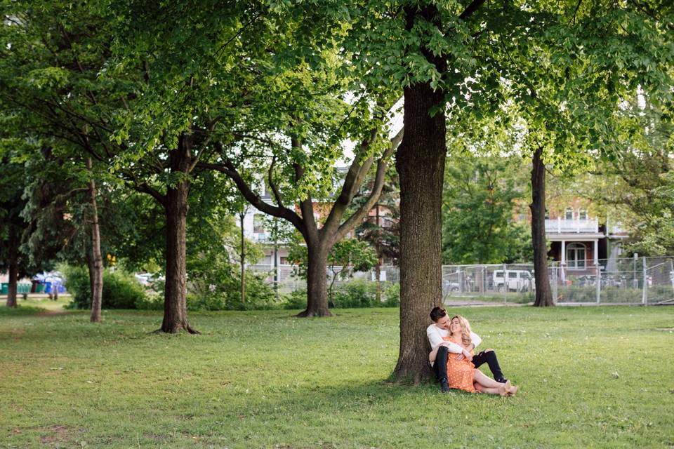 Engagement session