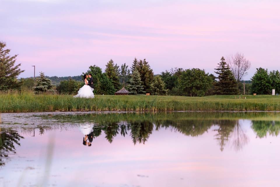 Bride and groom