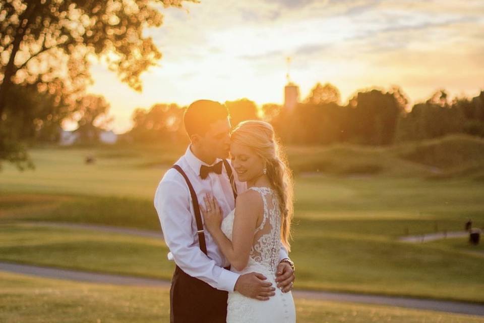 Sunset Couples Photo Outdoors