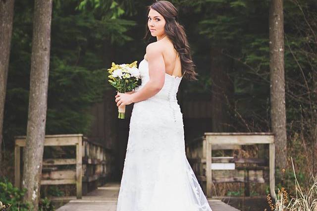 Langley, British Columbia bride
