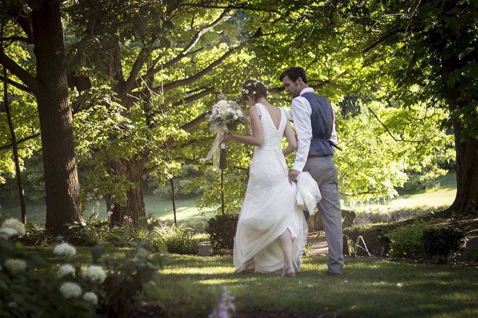 Beautiful golf course wedding