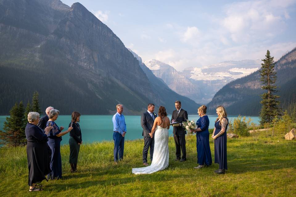 The beauty of Lake Louise, Ab