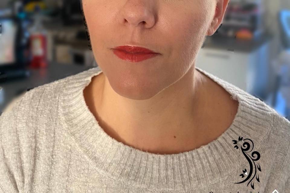 Bold lip colour