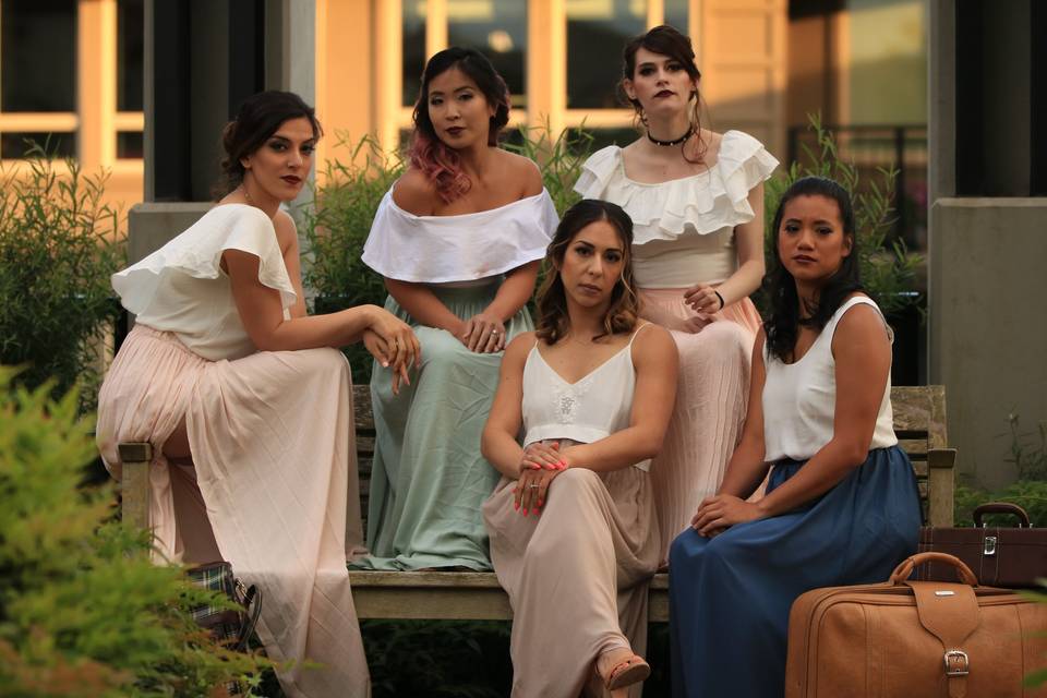 Glamour Bridal Party