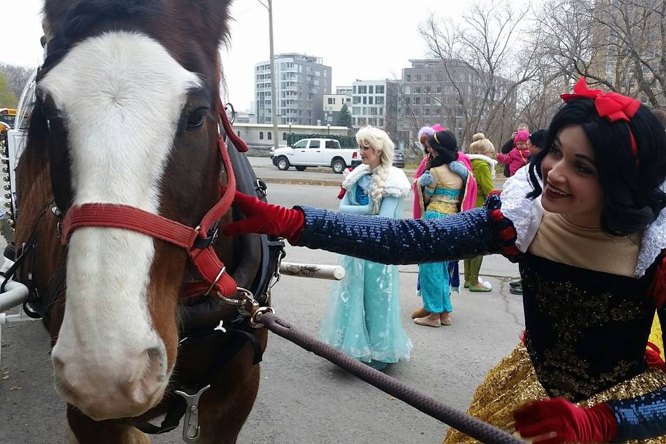 Snow White and Duke