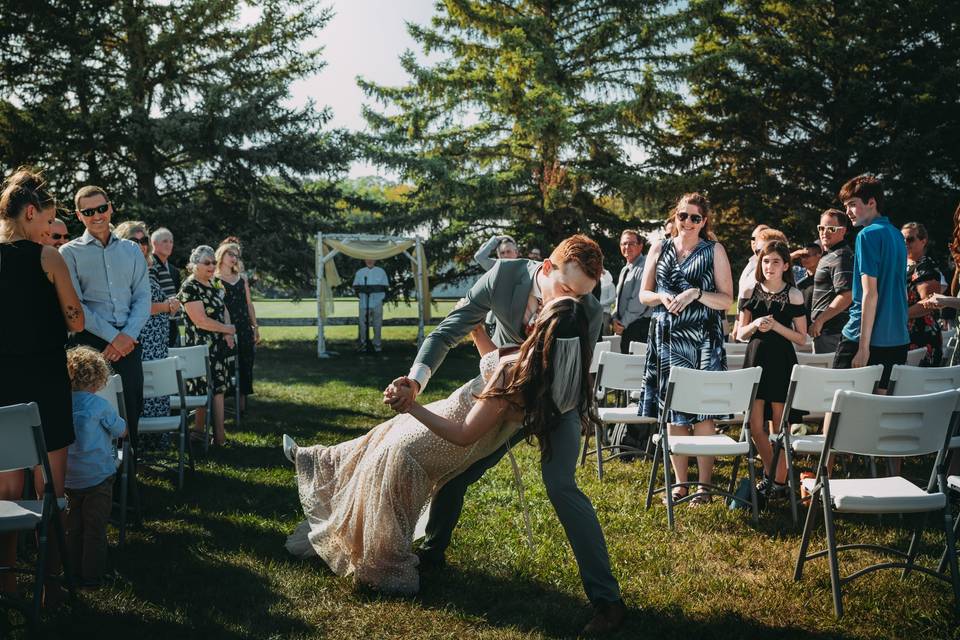 Prairie real wedding