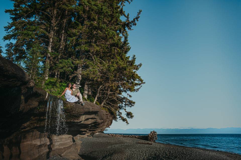 Sooke engagement photo session