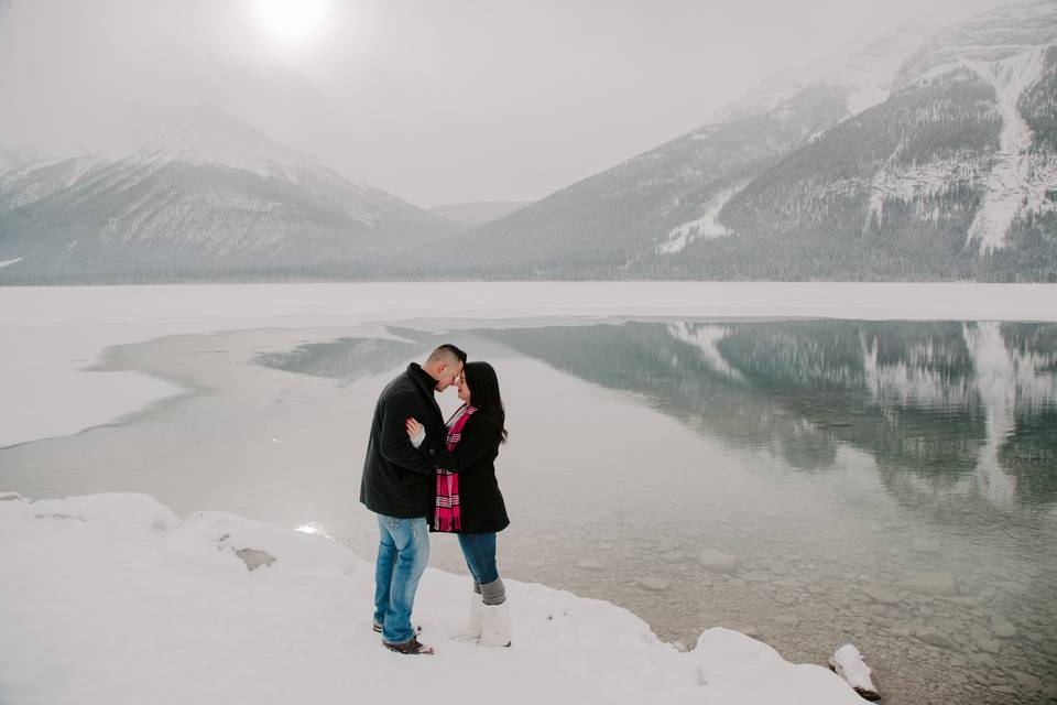 Mountain Engagement Kananaskis