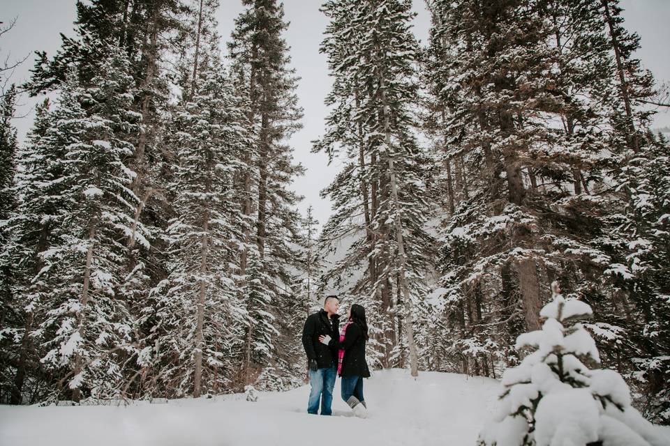 Mountain Engagement Kananaskis