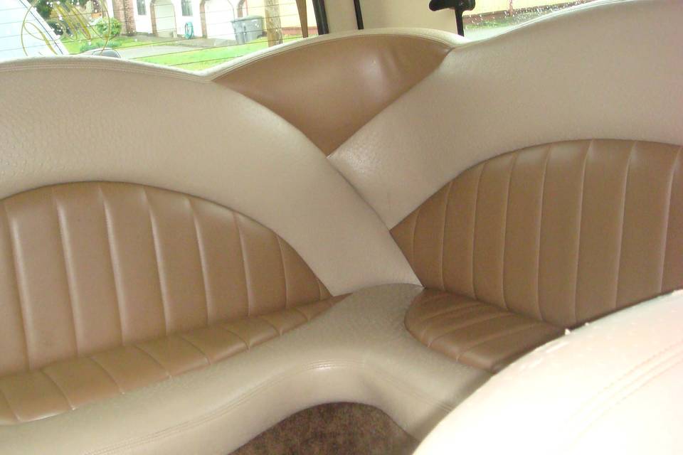 Suv limo vip seating