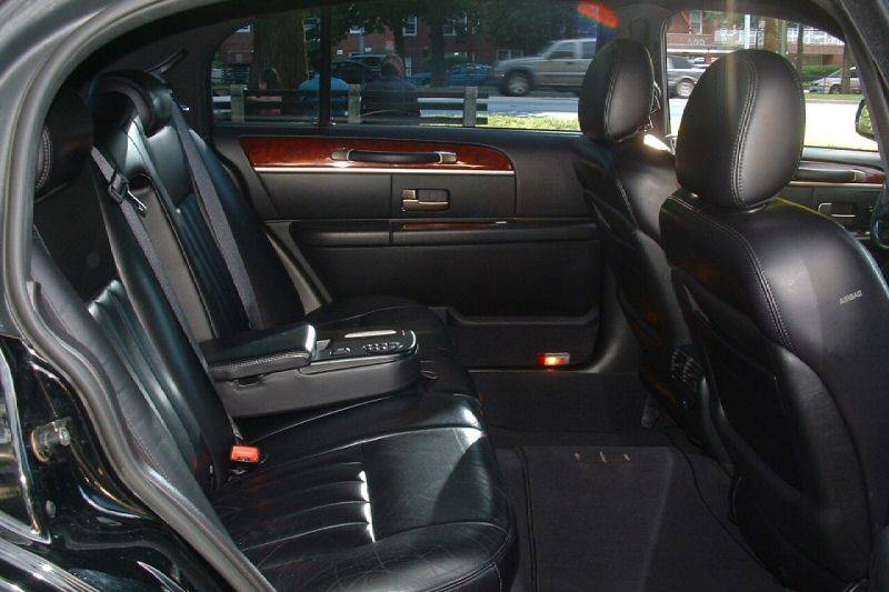 Sedan interior