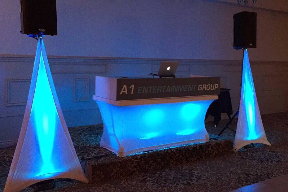 LED DJ Booth Basic